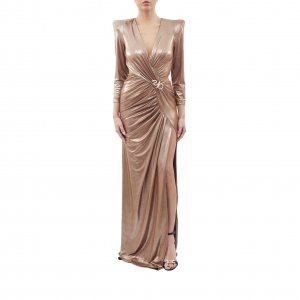 Abito S00872 donna BABYLON Bronzo