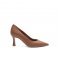 Decollette L0628N donna BIANCA DI Cuoio