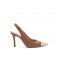 Decollette L956N donna BIANCA DI Cuoio