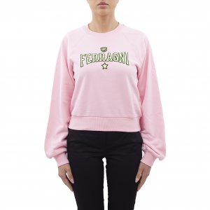 Felpa 74CBIT01 CFC03 CHIARA FERRAGNI donna Rosa