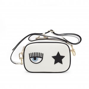 Tracolla 74SB4BO3 ZS735 donna Chiara Ferragni Bianco