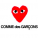 CONVERSE PLAY COMME DES GARCONS DONNA