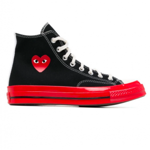 Sneakers A01793C CONVERSE PLAY COMME DES GARCONS uomo Nero