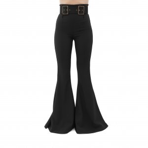 Pantalone PA06932E2 donna ELISABETTA FRANCHI Nero