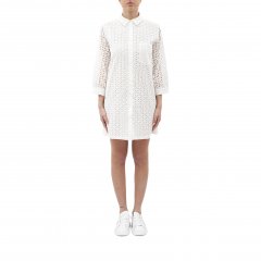 Camicia Helena Embry Cotton Embroidery 01 donna MC2 SAINT BARTH Bianco