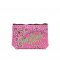 Pochette Aline Sponge Bandanna Round 25 MC2 SAINT BARTH Fuxia fluo