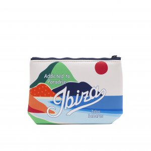 Pochette Aline Sponge Ibiza Sunset Travel 01 MC2 SAINT BARTH Multicolore