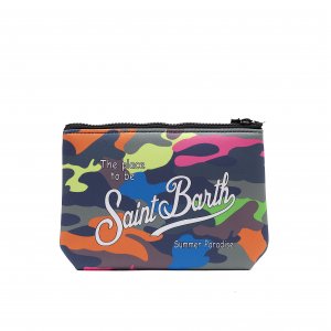 Pochette Aline Sponge MM Multi Fluo 54 MC2 SAINT BARTH Multicolore