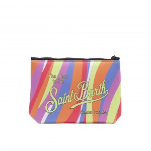 Pochette Aline Sponge Shape Wave 2477 MC2 SAINT BARTH Multicolore