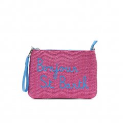Tracollina Parisienne Straw Bonjour Sb 7732 Emb MC2 SAINT BARTH donna Fuxia