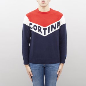 Maglione Heron Ski Cortina V 6141 MC2 SAINT BARTH uomo Blu