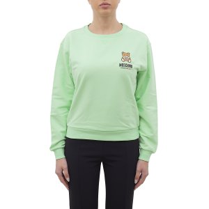 Felpa V6A1788 donna MOSCHINO Verde