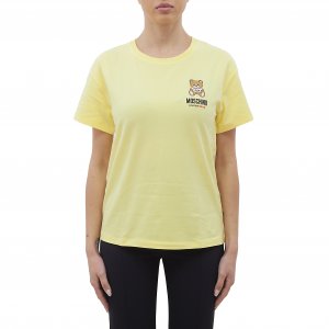 T-shirt A0784 donna MOSCHINO Giallo