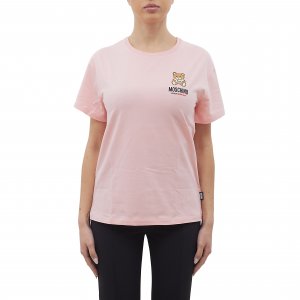 T-shirt A0784 donna MOSCHINO Rosa