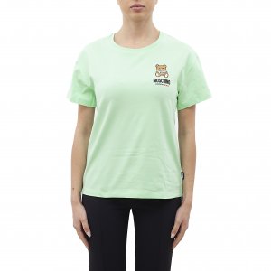 T-shirt A0784 donna MOSCHINO Verde