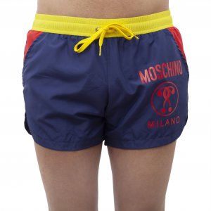 Costume boxer A4209 uomo MOSCHINO Blu