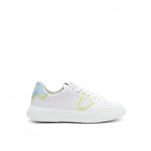 Sneakers BTLU VEN3 Temple Low Man Philippe Model uomo Bianco