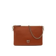 Pochette Flat Classic Vitello Seta 100455 donna PINKO Cuoio