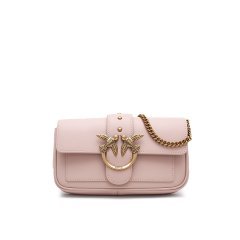 Tracollina Love One Pocket C Vitello Seta 100061 donna PINKO Cipria