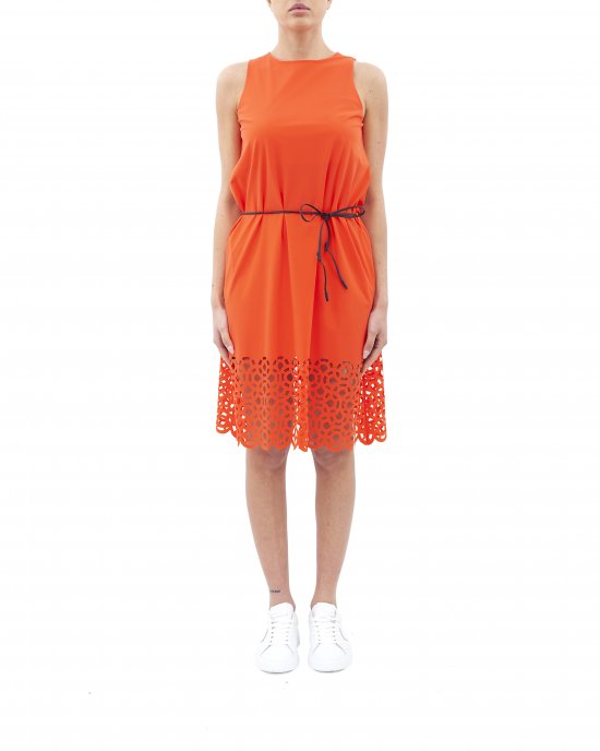 Abito 23665 donna RRD Arancione Abito 23665 donna RRD Arancione