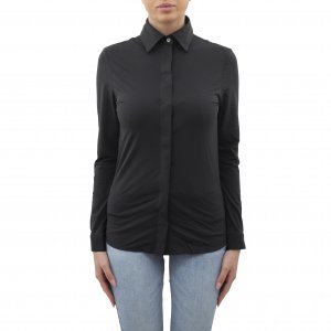 Camicia 23633 Shirty Oxford Plain Wom donna RRD Nero