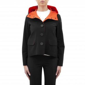 Giubbotto SES520 Jkt Summer Color Hood Wom Nero