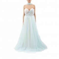 Abito AVA0041 SOPHIE donna Verde acquamarina
