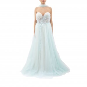 Abito AVA0041 SOPHIE donna Verde acquamarina