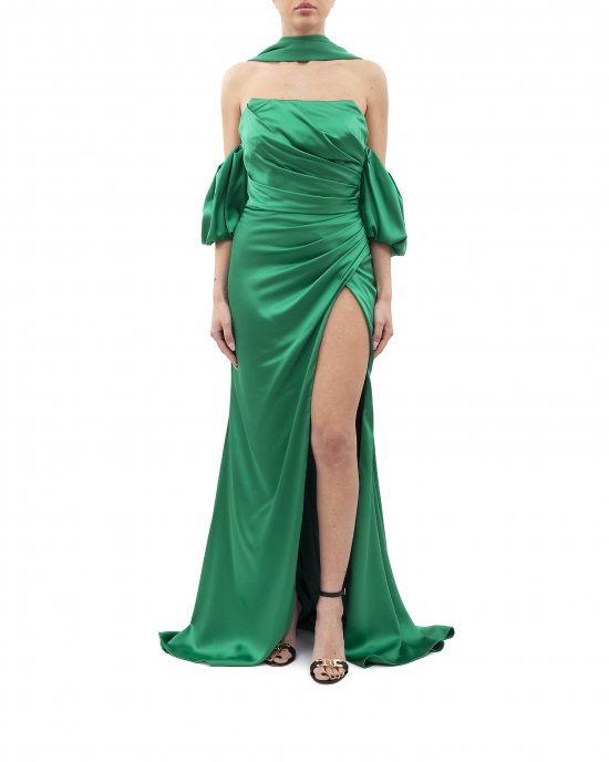Abito AVA0075 SOPHIE donna Verde Abito AVA0075 SOPHIE donna Verde
