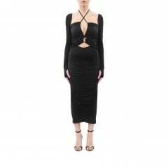 Abito 73HAO922 J0007 donna VERSACE Nero