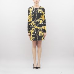 Abito 75HAO9A1 NS304 donna VERSACE Nero-Oro