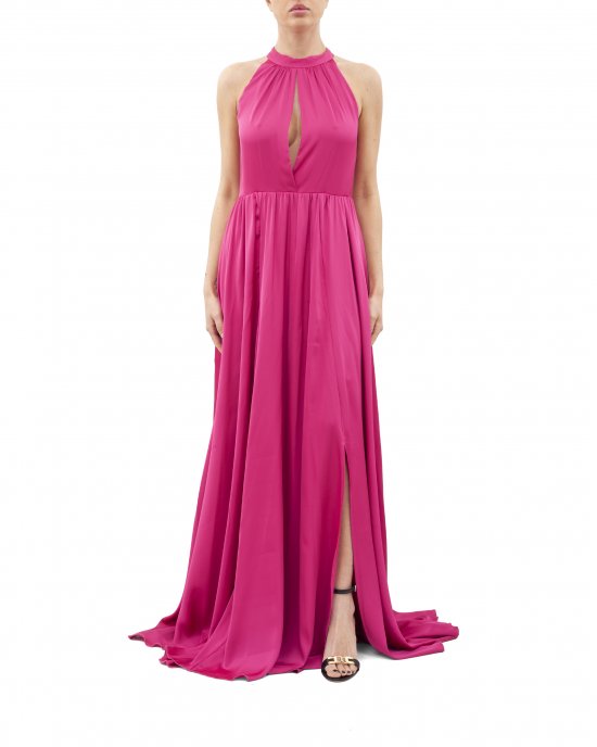 Abito WW28113 donna WHITE WISE Fuxia Abito WW28113 donna WHITE WISE Fuxia