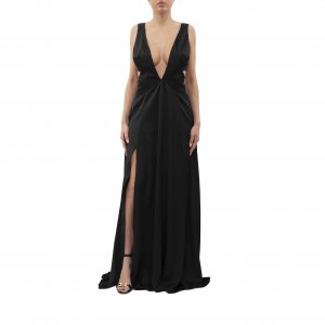 Abito WW28117 donna WHITE WISE Nero