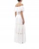 Abito WW28213 WHITE WISE donna Bianco Abito WW28213 WHITE WISE donna Bianco
