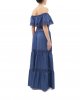 Abito WW28213 WHITE WISE donna Blu Abito WW28213 WHITE WISE donna Blu