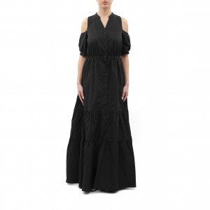 Abito WW28816 donna WHITE WISE Nero