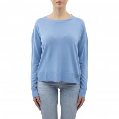 Maglioncino WW28001 donna WHITE WISE Celeste