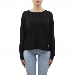 Maglioncino WW28001 donna WHITE WISE Nero