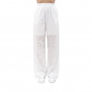 Pantalone WW28227 donna WHITE WISE Bianco