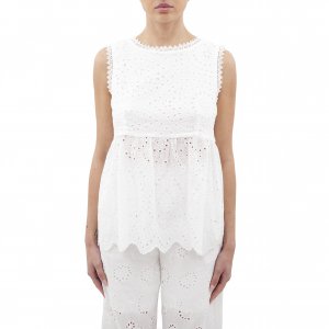 Top WW28207 WHITE WISE donna Bianco