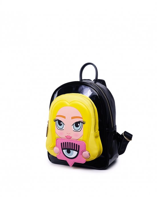 Zaino 71SB4BQ1 ZS133 donna Chiara Ferragni Nero Zaino 71SB4BQ1 ZS133 donna Chiara Ferragni Nero