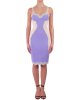 Abito ELISABETTA FRANCHI donna AB01911E2 Lavanda Abito ELISABETTA FRANCHI donna AB01911E2 Lavanda
