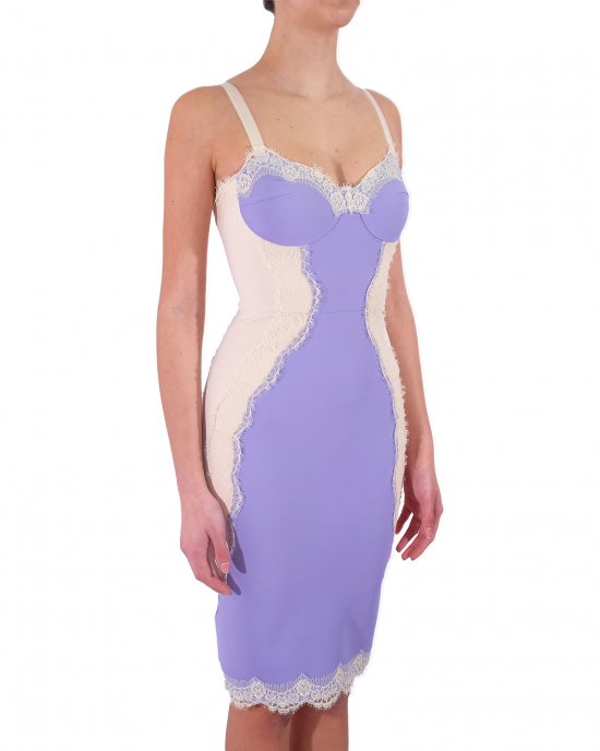 Abito ELISABETTA FRANCHI donna AB01911E2 Lavanda Abito ELISABETTA FRANCHI donna AB01911E2 Lavanda
