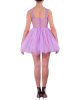 Abito Elisabetta Franchi donna AB06713E2, ti ta unita in lurex, gonnellina a palloncino, scollo a cuore con coppe, chiusura sul retro con zip invisibile. Lavanda Abito Elisabetta Franchi donna AB06713E2, ti ta unita in lurex, gonnellina a palloncino, scollo a cuore con coppe, chiusura sul retro con zip invisibile. Lavanda
