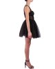 Abito Elisabetta Franchi donna AB06713E2, ti ta unita in lurex, gonnellina a palloncino, scollo a cuore con coppe, chiusura sul retro con zip invisibile. Nero Abito Elisabetta Franchi donna AB06713E2, ti ta unita in lurex, gonnellina a palloncino, scollo a cuore con coppe, chiusura sul retro con zip invisibile. Nero