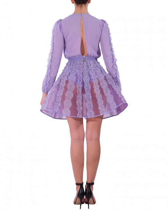 Abito ELISABETTA FRANCHI donna AB06911E2 Lavanda Abito ELISABETTA FRANCHI donna AB06911E2 Lavanda