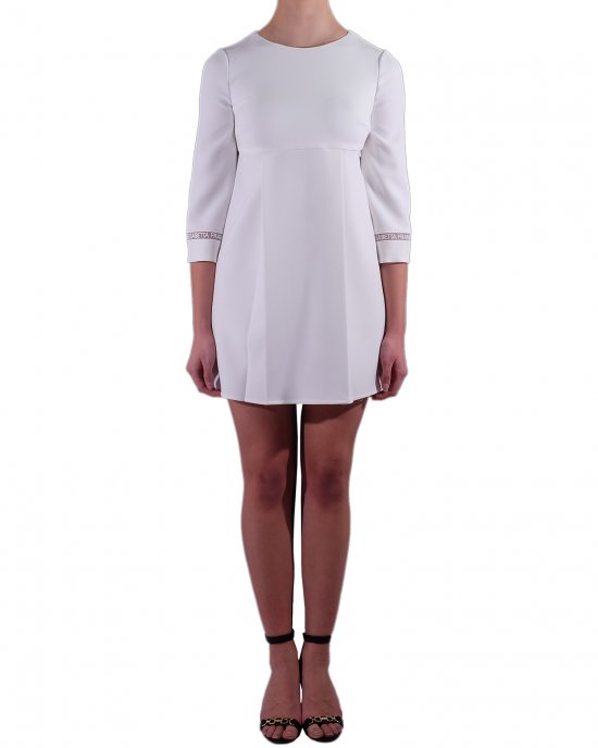 Abito ELISABETTA FRANCHI donna AB95111E2 Bianco Abito ELISABETTA FRANCHI donna AB95111E2 Bianco