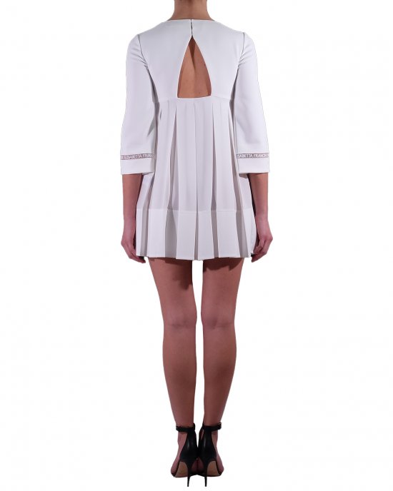 Abito ELISABETTA FRANCHI donna AB95111E2 Bianco Abito ELISABETTA FRANCHI donna AB95111E2 Bianco