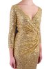 Abito ELISABETTA FRANCHI donna oro AB00111E2 Oro Abito ELISABETTA FRANCHI donna oro AB00111E2 Oro