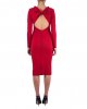 Abito AB00816E2 donna Elisabetta Franchi midi Rosso Abito AB00816E2 donna Elisabetta Franchi midi Rosso